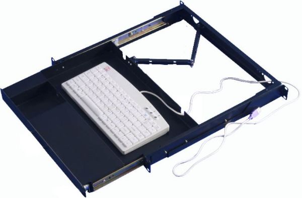 Picture of 1RU Adjustable Keyboard Max Keyboard Size 410 x 225 x 40mm Max load: 20kg