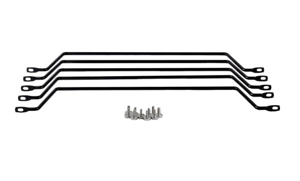 Picture of 1RU 19'' Horizontal Cable Lacing Bars 4'' Offset Racks Pack of 5