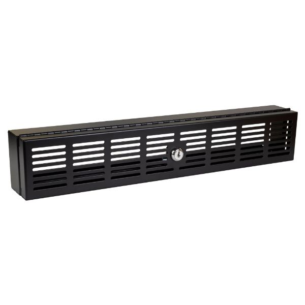 Picture of 2RU 19'' Server Security Lock. Fully Enclosed Top Bottom & Sides.