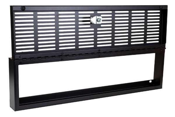 Picture of 3RU 19'' Server Security Lock. Fully Enclosed Top Bottom & Sides.