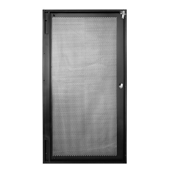 Picture of Mesh Front Door 600mm 24U w/ Small Round Lock