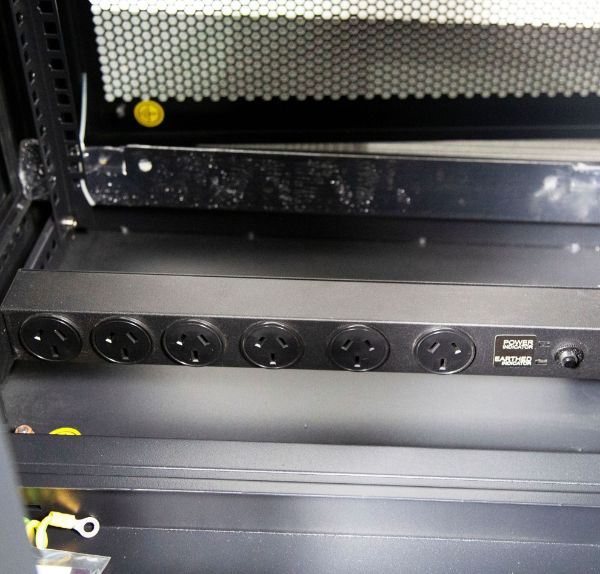 Picture of 12RU 600mm Deep Universal Swing Wall Mount Cabinet. 200mm Removable Backmount.