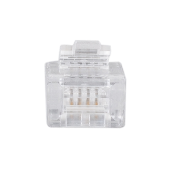 Picture of RJ11 Plug 20pc Bag 6P4C Modular Plug 3 micron