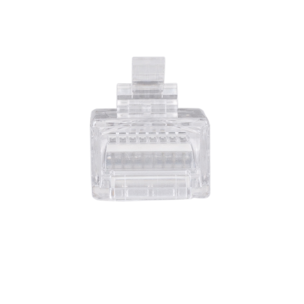 Picture of RJ45 Plug 20pc Bag 8P8C Modular Plug 50 Micron Compatible w/ Stranded & Solid