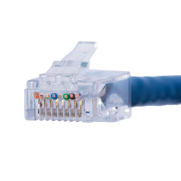 Picture of Cat6 UTP Push Through Plug 20pc Pack for Solid/Stranded Cable Conductor size : 1.05mm