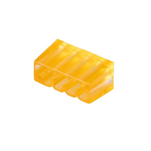 Picture of Cat6/6A STP External Ground Push Trough Plug 20pc Pack 2pc with Insert Solid/Stranded