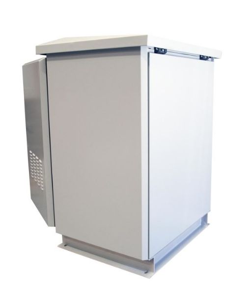 Picture of 24RU Outdoor FreeStanding Cabinet. (800x 600x1375mm) IP45 Rated