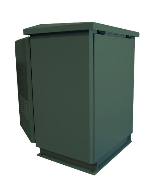 Picture of 24RU Outdoor FreeStanding Cabinet. (800 x 800 x 24U) IP45 Rated