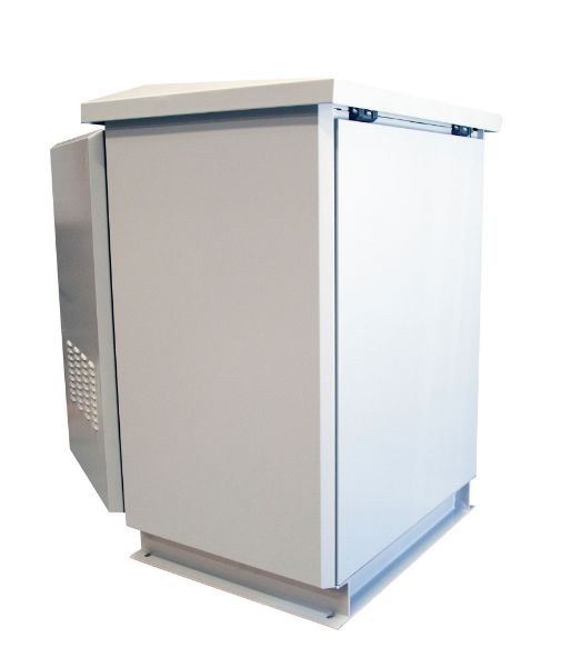 Picture of 24RU Outdoor FreeStanding Cabinet. (800 x 800 x 24U) IP45 Rated
