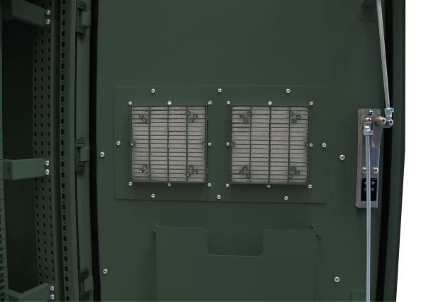 Picture of 27RU Outdoor FreeStanding Cabinet. (800x600x1575mm) IP45 Rated