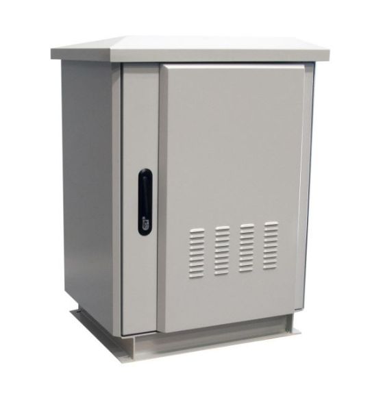 Picture of 27RU Outdoor FreeStanding Cabinet. (800x600x1575mm) IP45 Rated