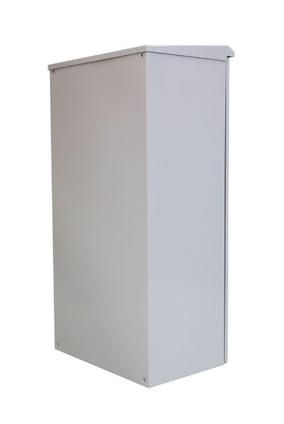 Picture of 24RU Outdoor Wall Mount Cabinet 611x625x1190mm (WxDxH) IP65 Rated Lockable Front Door