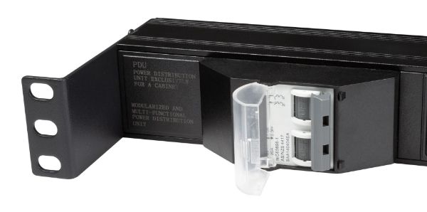 Picture of 10 Outlet Horizontal Power Rail (8x 10A IEC C13 & 2x 16A Commercial Installations ONLY