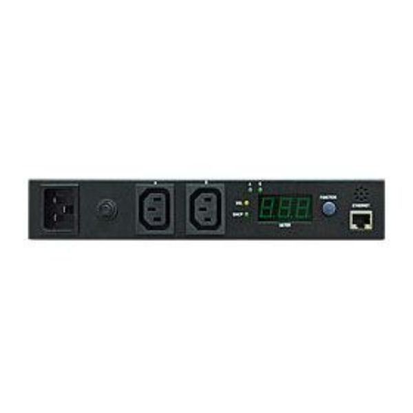 Picture of 2 Port 10A Switched PDU Remote Individual Outlet Control PDU Power Monitoring.
