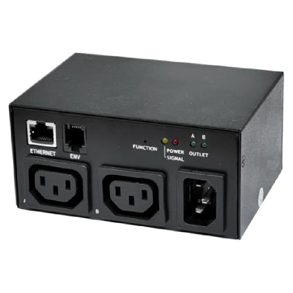 Picture of 2 Port 10A Switched PDU Remote Individual Outlet Schedule Time Control On/Off