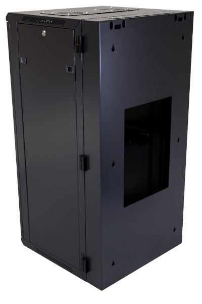 Picture of 24RU 600mm Deep Universal Swing Wall Mount Cabinet. Backmount (600 x 600 x 1167mm)