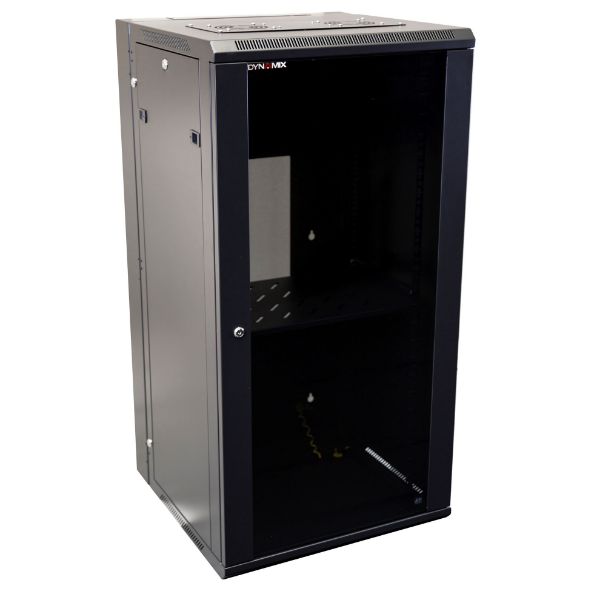 Picture of 24RU 600mm Deep Universal Swing Wall Mount Cabinet. Backmount (600 x 600 x 1167mm)