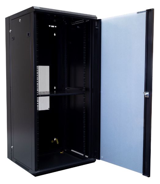 Picture of 27RU 600mm Deep Universal Swing Wall Mount Cabinet. Backmount (600 x 600 x 1365mm)