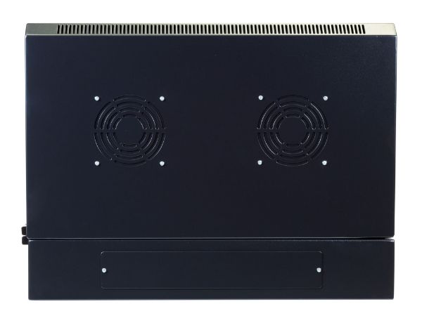 Picture of 4RU UniverSwing Wall Mount Cabinet. Back mount supplied Left & Right Hinges