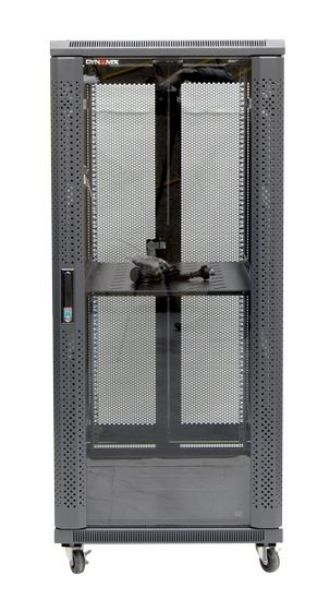 Picture of 27RU Server Cabinet 1000mm Deep (600x1000x1410mm) 1x Fixed Shelf 4x Fans