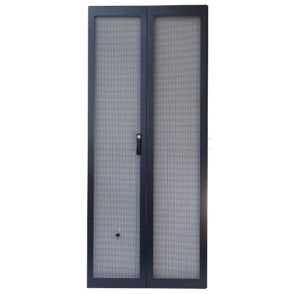 Picture of 45RU Dual Mesh Pantry Style Door Kit for SR Series 800mm Wide Cabinets