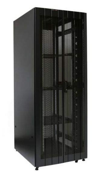Picture of 47RU Server Cabinet 1000mm Deep (800x1000x2250mm) FLAT PACK 3x shelves 4x fans