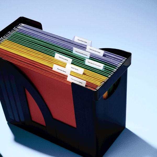 Picture of Genuine D1 Label Cassette Tape 12mm x 7m BLACK ON WHITE