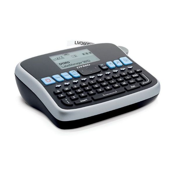 Picture of LabelManager 360D Desktop Labeller w/ QWERTY keyboard 7 font sizes 3 font styles