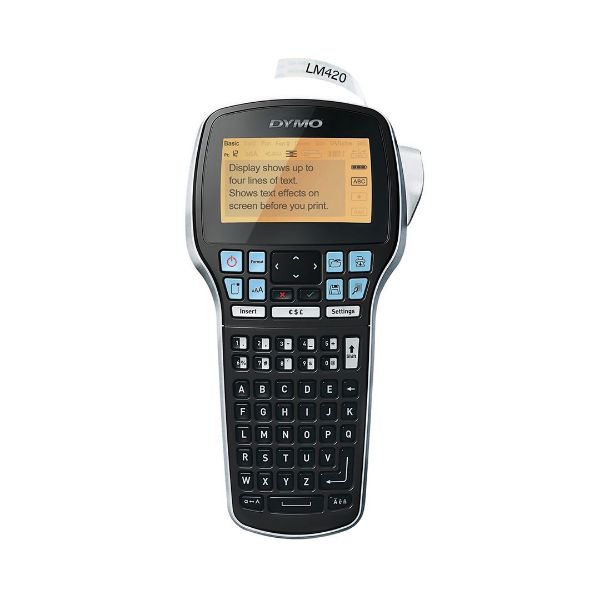 Picture of LabelManager 420P Portable Labeller 7 font sizes 8 font style 10 text styles