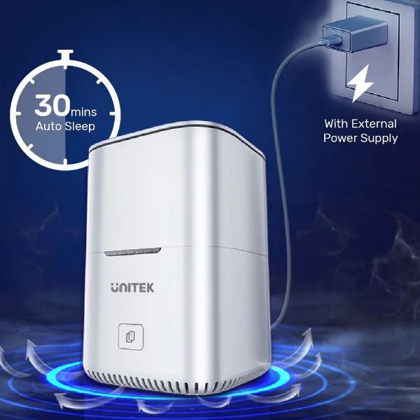 Picture of Dual-Bay SATA 2.5'' SyncStation Docking Station. DAS/ Cloud Storage Center