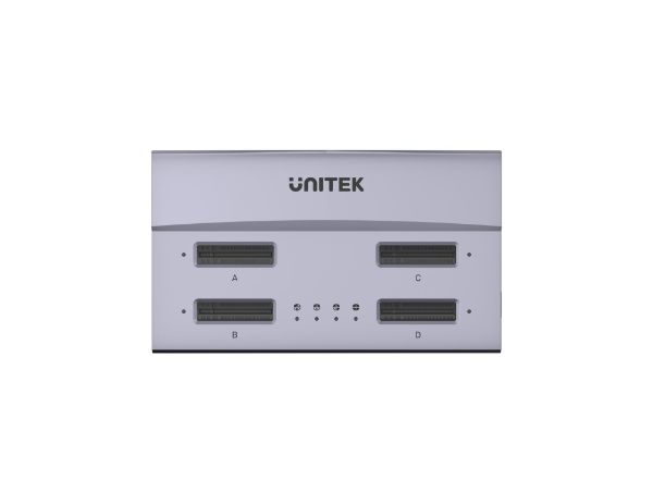 Picture of 4-Bay M.2 SSD USB4 Docking Station. M Key/M+B Key for Multiple