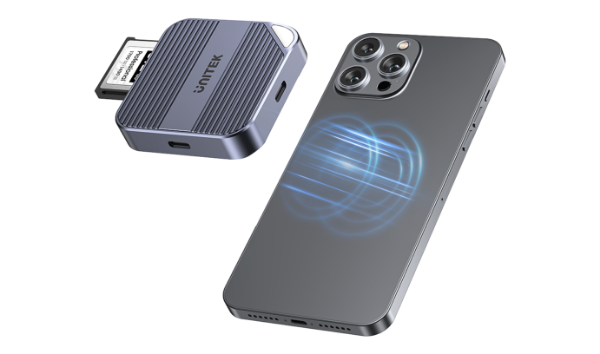 Picture of MagSafe Magnetic CF Express Reader for iPhone 16/15 USB-C 10Gbps USB3.2 GEN2