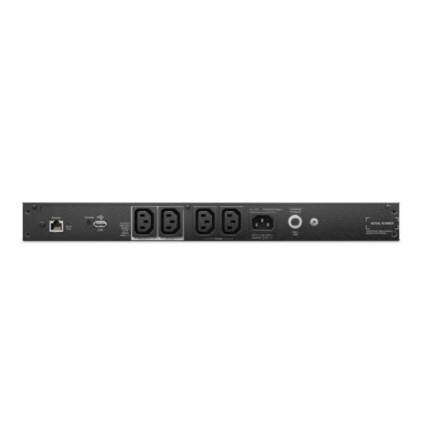 Picture of Smart-UPS C 500VA (400W) Lithium Ion 1U Rack Mount w/ Network Card. Short Depth