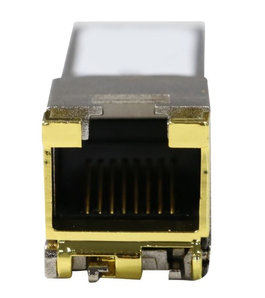 Picture of 1.25G Gigabit SFP-T RJ45 Module (1000Mbps only). HP & Generic Br& Compatible.