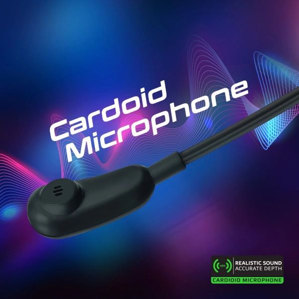 Picture of VERTUX High Performance 7.1 Stereo Sound Gaming RGB Headset with High Definition M