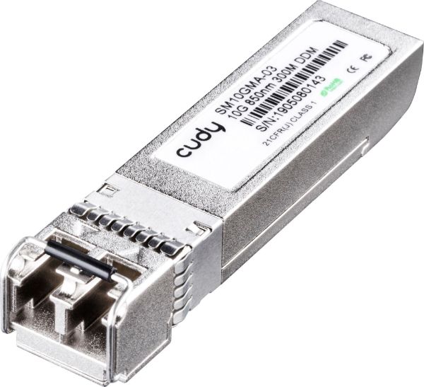 Picture of 10G Multi Mode Fibre (MMF) LC SFP+ Module 850nm 300m Generic Br& Compatibility