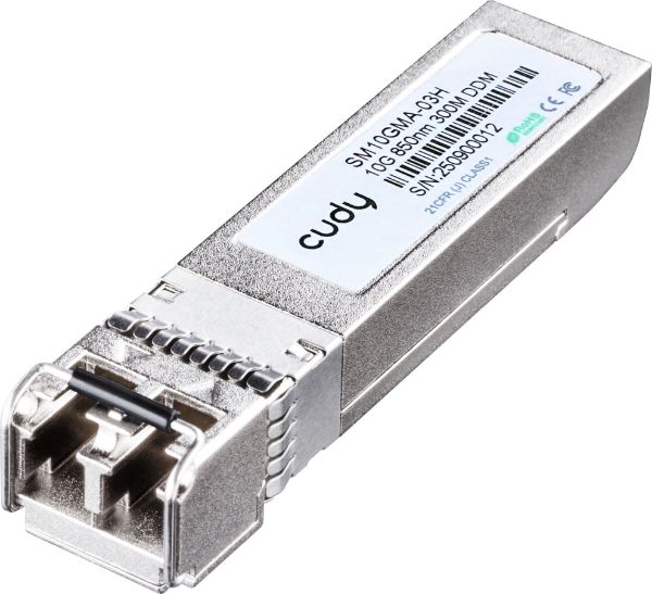 Picture of 10G Multi Mode Fibre (MMF) LC SFP+ Module 850nm 300m Compatible w/ HP
