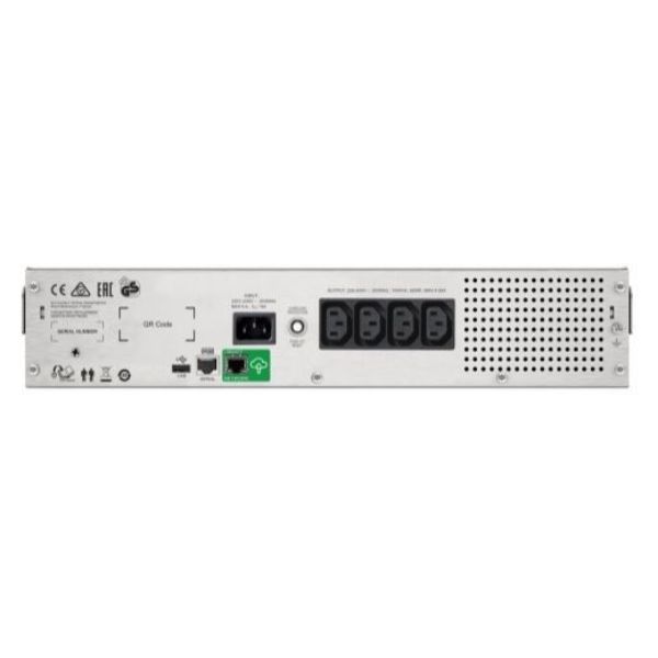 Picture of Smart-UPS 1500VA (900W) 2U Rack Mount 230V Input/Output 4x IEC C13 Outlets