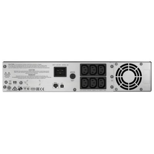 Picture of Smart-UPS 2000VA (1300W) 2U Rack Mount 230V Input/Output 6x IEC C13 Outlets