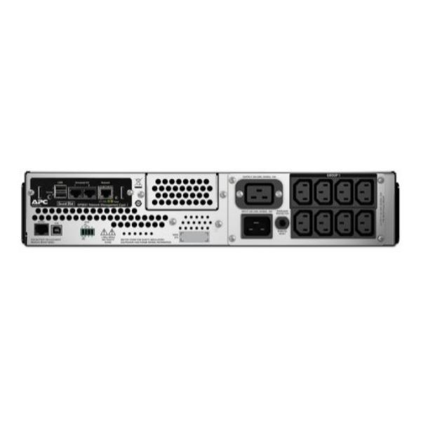 Picture of Smart-UPS 3000VA (2700W) 2U Rack Mount w/ Network Card 230V. 8x IEC C13 Outlets.