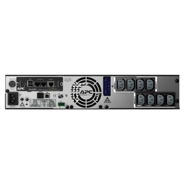 Picture of Smart-UPS 1500VA (1200W) 2U Rack/Tower w/ Network Card 230V. 8x IEC C13 Outlets.