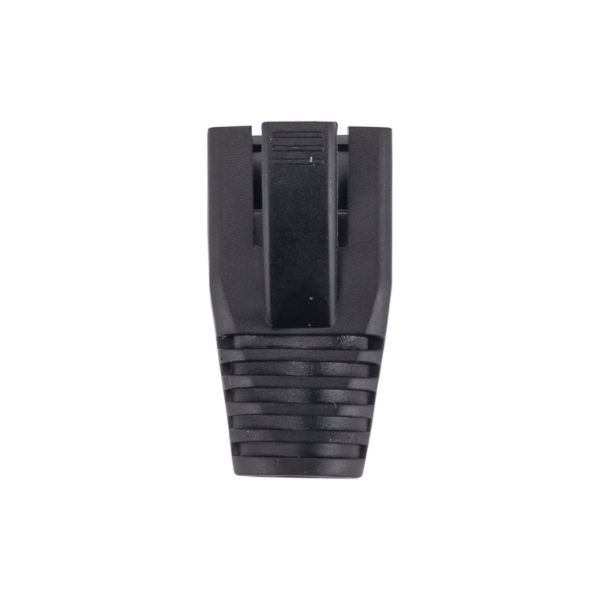 Picture of Strain Relief Boot OD: 7.5mm Black 20 Pack Suited for Cat6A Shielded Cable