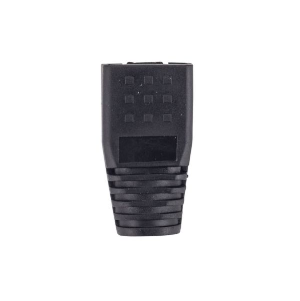 Picture of Strain Relief Boot OD: 7.5mm Black 20 Pack Suited for Cat6A Shielded Cable