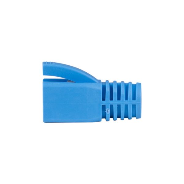 Picture of Strain Relief Boot OD: 75mm Colour Blue 20 Pack Suited for Cat6A Shielded