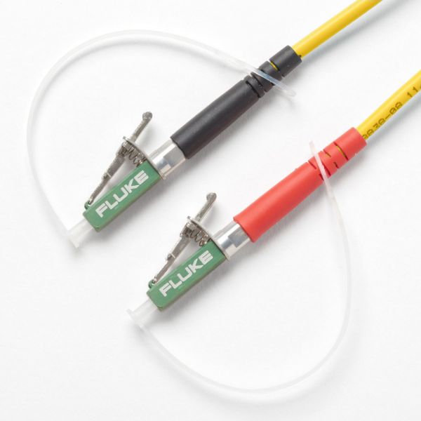 Picture of Single-mode 9um Test Reference Cord Kit. 2x SC to Metal LC & 2x
