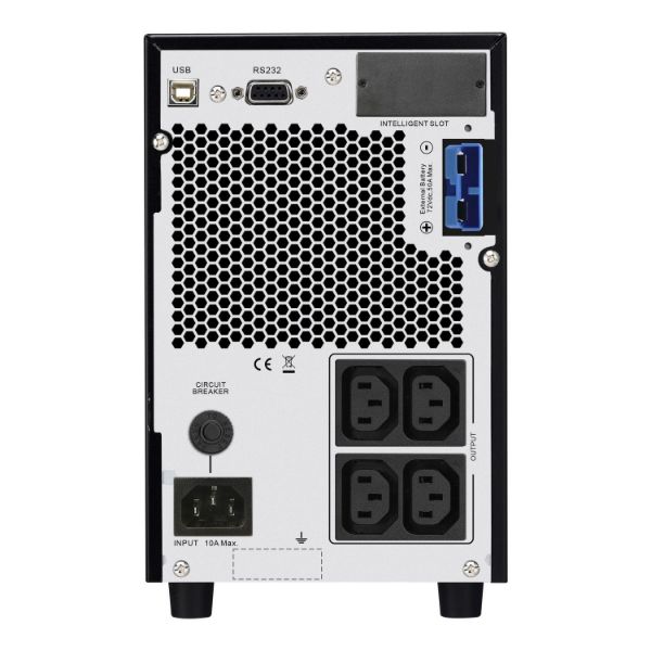 Picture of Easy UPS On-Line 2000VA Tower w/ External Battery Pack. 230V. 4x IEC C13