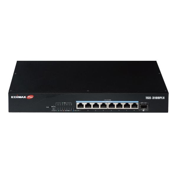 Picture of 8 Port 2.5GbE PoE++ Web Smart Switch w/ 1x 10GbE SFP+ Port