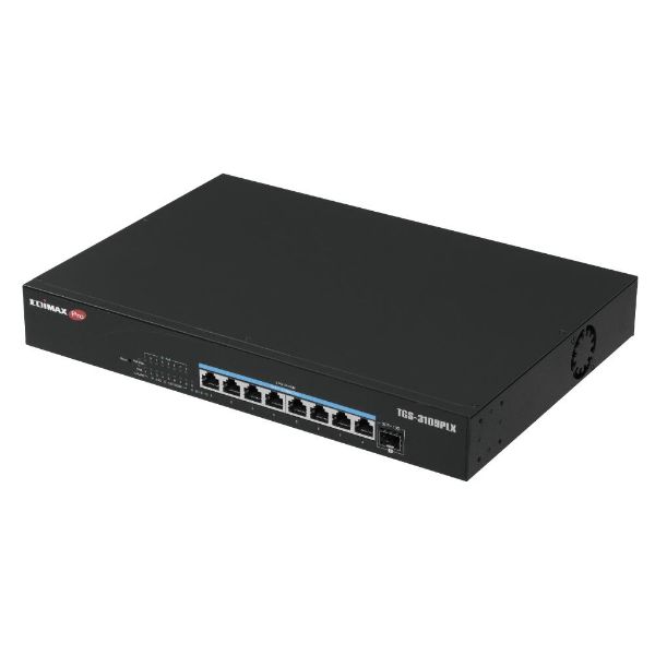 Picture of 8 Port 2.5GbE PoE++ Web Smart Switch w/ 1x 10GbE SFP+ Port