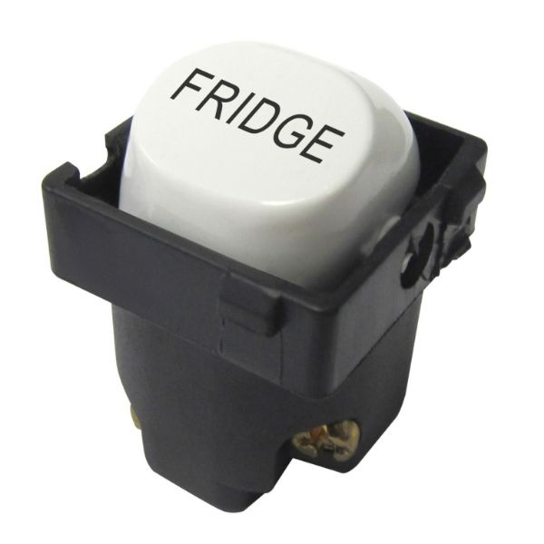Picture of 16A 2-Way Labelled Fridge Mechanism Suits all Tradesave Plates.