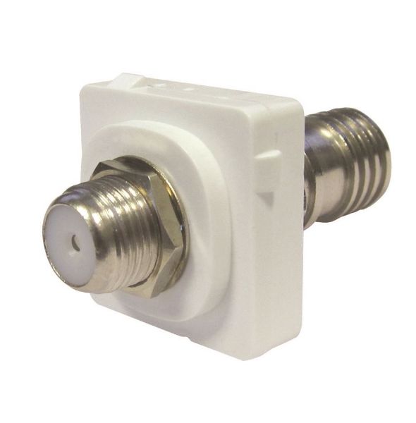 Picture of Pay TV Connection F Type Flame Resistant Polycarbonate White